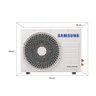 Ar-condicionado Split Inverter Samsung WindFree Sem Vento 12.000 BTUs Quente/Frio 220V AR12ASHABWKXA - 12