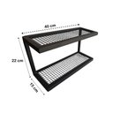 Ver imagem 5 de Prateleira Industrial Preto nicho Metal  Adega