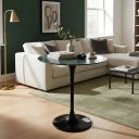 Ver imagem 2 de Mesa Lateral Saarinen - 41cm em Mármore Verde Guatemala