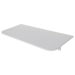 Mesa Retrátil Parede Cozinha Suspensa Dobrável Branca 90x40 - 3