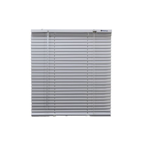 Persiana Horizontal Aluminio 25mm Branca 122 (L) x 180 (A) cm Cortina C/ Kit instalação 1,22 x 1,80