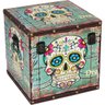 SKULL CAIXA ORGANIZADORA MDF COLOR 3PÇ BAU - 4