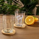 Ver imagem 2 de Jogo de Copos de Vidro 3 Peças 360ml Transparente Água Suco Refrigerante Vigor Disul