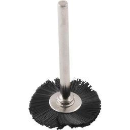 Escova circular 20mm nylon c/ haste p/ microrretífica Vonder - 1