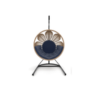 Ver imagem 2 de Balanço Flor em Corda Náutica Areia - Tecido Duna Marinho