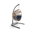 Ver imagem 1 de Balanço Flor em Corda Náutica Areia - Tecido Duna Marinho