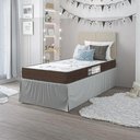 Ver imagem 2 de Colchão Solteiro e-Shop Casa D33 One Face - 17x88x188cm - Suede Marrom