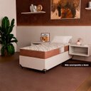 Ver imagem 2 de Colchão Solteiro e-Shop Casa D33 One Face - 17x88x188cm - Suede Marrom