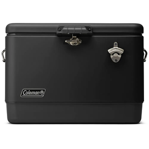 Caixa Térmica Aço Inoxidável All Black 51,3l 54qt - Coleman