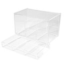 Ver imagem 7 de CAIXA ACRÍLICO ORGANIZADORA PARA BANHEIRO / FARMÁCIA COM TAMPA Centauri Acrílicos CX-RM01