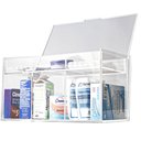 Ver imagem 4 de CAIXA ACRÍLICO ORGANIZADORA PARA BANHEIRO / FARMÁCIA COM TAMPA Centauri Acrílicos CX-RM01