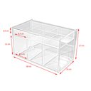 Ver imagem 3 de CAIXA ACRÍLICO ORGANIZADORA PARA BANHEIRO / FARMÁCIA COM TAMPA Centauri Acrílicos CX-RM01