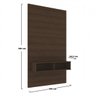 Painel para TV até 42 Polegadas com 2 Nichos Copacabana Móveis Rimo - 3