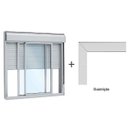 Ver imagem 3 de Kit Janela com Veneziana Integrada com Controle Remoto e Guarnição de Alumínio 120cm x 150cm Alumifo