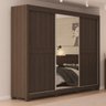 Guarda-Roupa Casal 3 Espelhos 3 Portas de Correr Campinas Móveis Rimo - 1