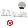Espicula Afasta Pombo 50 Cm Kit 12 Uni Anti Morcego Aves Ninho Praga Fezes Passaros LEVA PRA CASA BS - 15