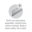 Ver imagem 7 de Kit Janela com Veneziana Integrada 3 Folhas e Guarnição Alumínio 120cm x 150cm Alumifort Sasazaki