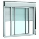 Ver imagem 4 de Kit Janela com Veneziana Integrada 3 Folhas e Guarnição Alumínio 120cm x 150cm Alumifort Sasazaki