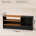 Ver imagem 4 de Rack Module 1550mm com Prateleira e Nicho Byhouse