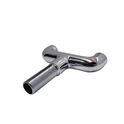 Adaptador Saída Dupla 1/2 Cromado para Mesa ou Parede:cromado - 5