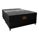 Ver imagem 2 de Cama Box Conjugado Casal com Colchão 138x71x188 Londres Gazin Cr35319 Preto