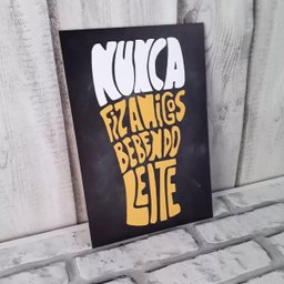 Kit 6 Placas Decorativas Frases Engraçadas de Boteco - Bar - 5