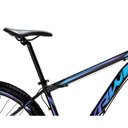 Ver imagem 7 de Bicicleta Aro 29 Krw Alumínio 24 Vel Freio a Disco Suspensão Dianteira S1 17 Preto-azul e Roxo