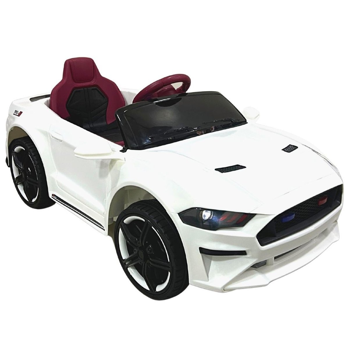 Mini Carro Elétrico Infantil Criança BMW 6 GT 12V 3 Anos A 30Kg Luz Música  MP3 Controle Vermelho Belfix - Baby&Kids