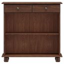 Ver imagem 3 de Aparador Buffet para Sala de Jantar 2 Portas 2 Gavetas Rústico Lazuli F06 Café - Lyam Decor