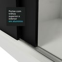 Ver mais imagens de Guarda-roupa Casal Madesa Reno 3 Portas de Correr