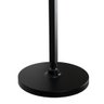 Ducha Chuveiro 25 Cm Preto Abs Fosco com Cano de Teto 24 Cm - 2