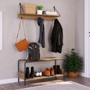 Ver imagem 1 de Kit Industrial para Hall c/Banco Sapateira e Prateleira - Ca