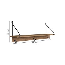 Kit Industrial para Hall c/Banco Sapateira e Prateleira - Ca - 6
