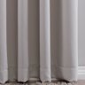 Cortina Tecido Blackout Off White 300x170cm para Varão Fastlar Cortina para Varão - 3