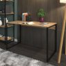 Mesa de Jantar Industrial Aço Tampo em Bp Ajl Store - 3