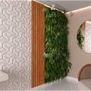 Ver imagem 2 de Placa Painel Ripado Madeira 250x50cm Supremo 50 Patrimar Cinamomo
