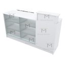 Ver imagem 3 de BALCÃO CAIXA P/ FRENTE VIDRO M198.2021.B (LOJA, COMÉRCIO) MUNDI MOVEIS