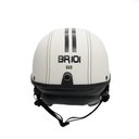 Ver imagem 4 de Capacete Coquinho Scooter Moto Elétrica Bike Couro Branco