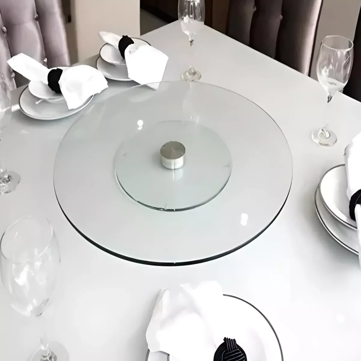 Prato Giratório Centro de Mesa Bailarina 40cm - 2