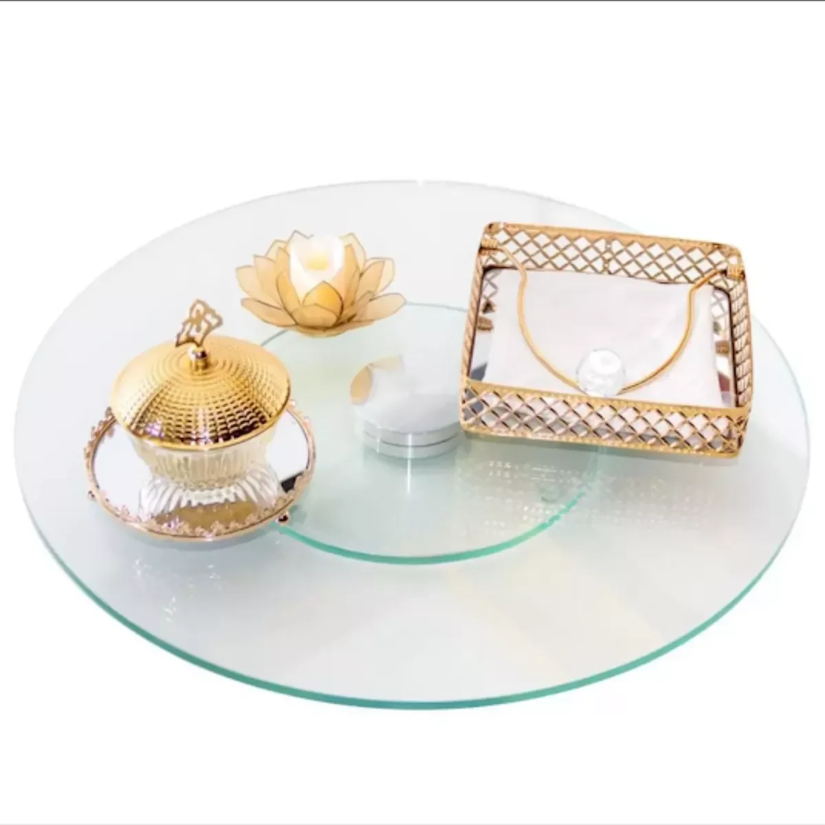 Prato Giratório Centro de Mesa Bailarina 40cm - 3