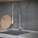Ver imagem 4 de Monocomando para Cozinha de Bica Extraível com Duas Funções Gourmet Cromado Celite