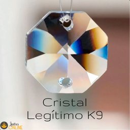 Pendente Cristal Legítimo Âmbar 11cm P/ Quarto com Lampada - 8
