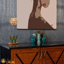 Ver imagem 5 de Pendente Cristal Legítimo Âmbar 11cm P/ Quarto com Lampada