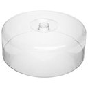 Ver imagem 1 de Cúpula para Bolo 25,5cm Acrílico Tampa Boleira Transparente Redonda Lyor