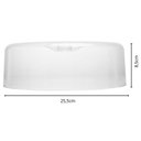 Ver imagem 3 de Cúpula para Bolo 25,5cm Acrílico Tampa Boleira Transparente Redonda Lyor