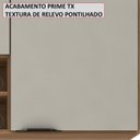 Ver imagem 6 de Armario Aereo 2 Portas e Nichos 120cm 94221 Amendola Nude Prime Tx Demobile
