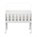 Ver imagem 4 de Mini Berço Chiqueirinho Trocador com Colchão Multifuncional 5 em 1:moisés Branco
