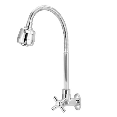 Torneira Cozinha Abs Parede Tubo Gourmet Flexível 1/4v