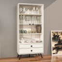 Ver imagem 1 de Cristaleira 2 Portas de Vidro 2 Gavetas Off White