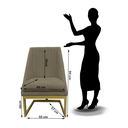Ver imagem 6 de Kit 08 Cadeiras para Sala de Jantar Ana Base de Ferro Suede Marrom Rato - D'classe Decor